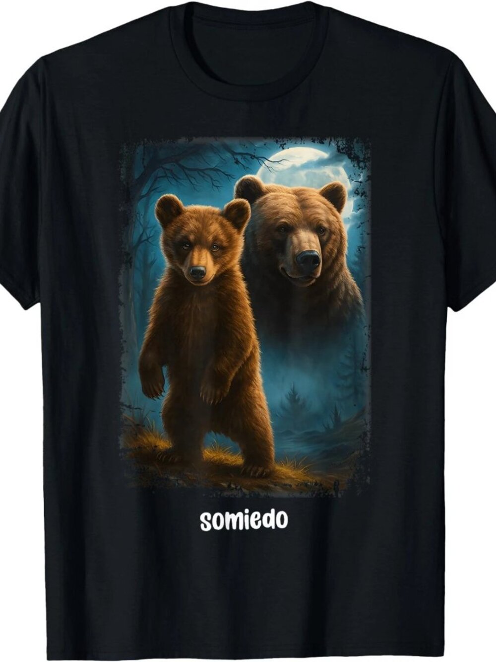 Somiedo Bear Funny Animal Lover Bear T-Shirt